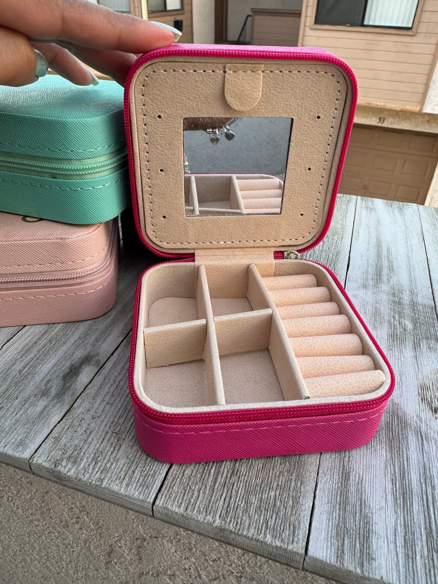 Hot pink box