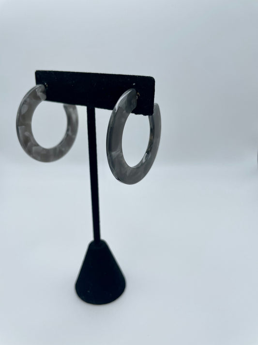 Stella Hoops (Black)